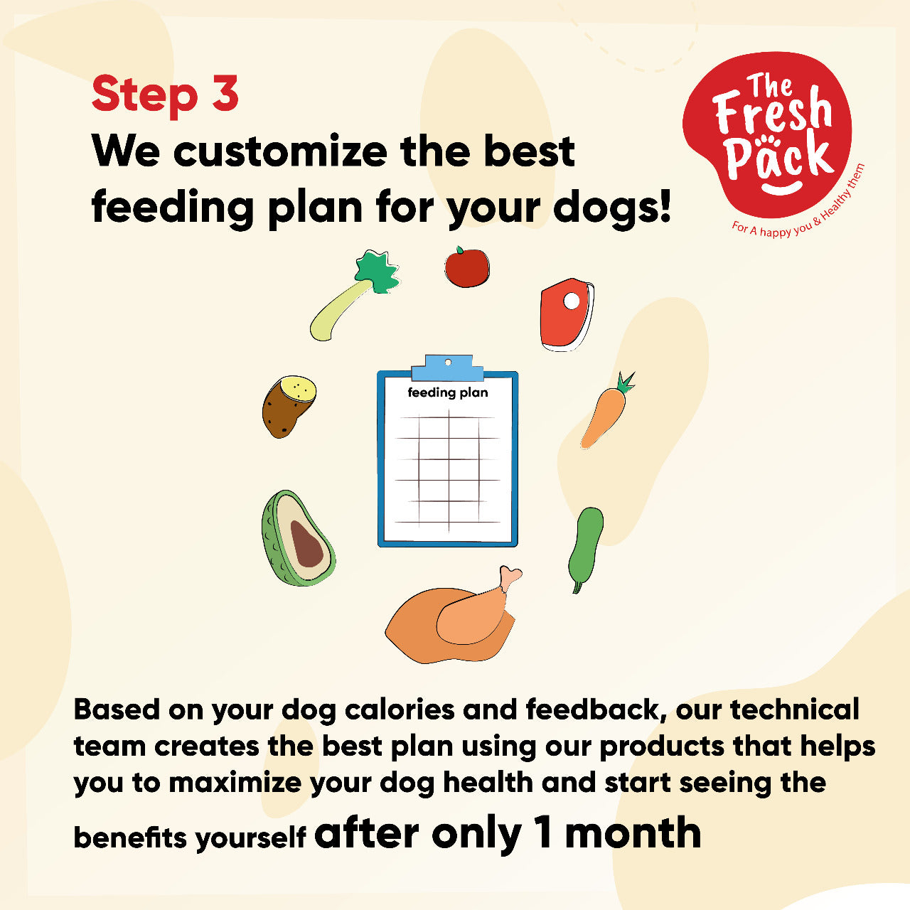 Monthly Subscription & Nutrition Plan - Best Fresh and Healthy Food for Pets