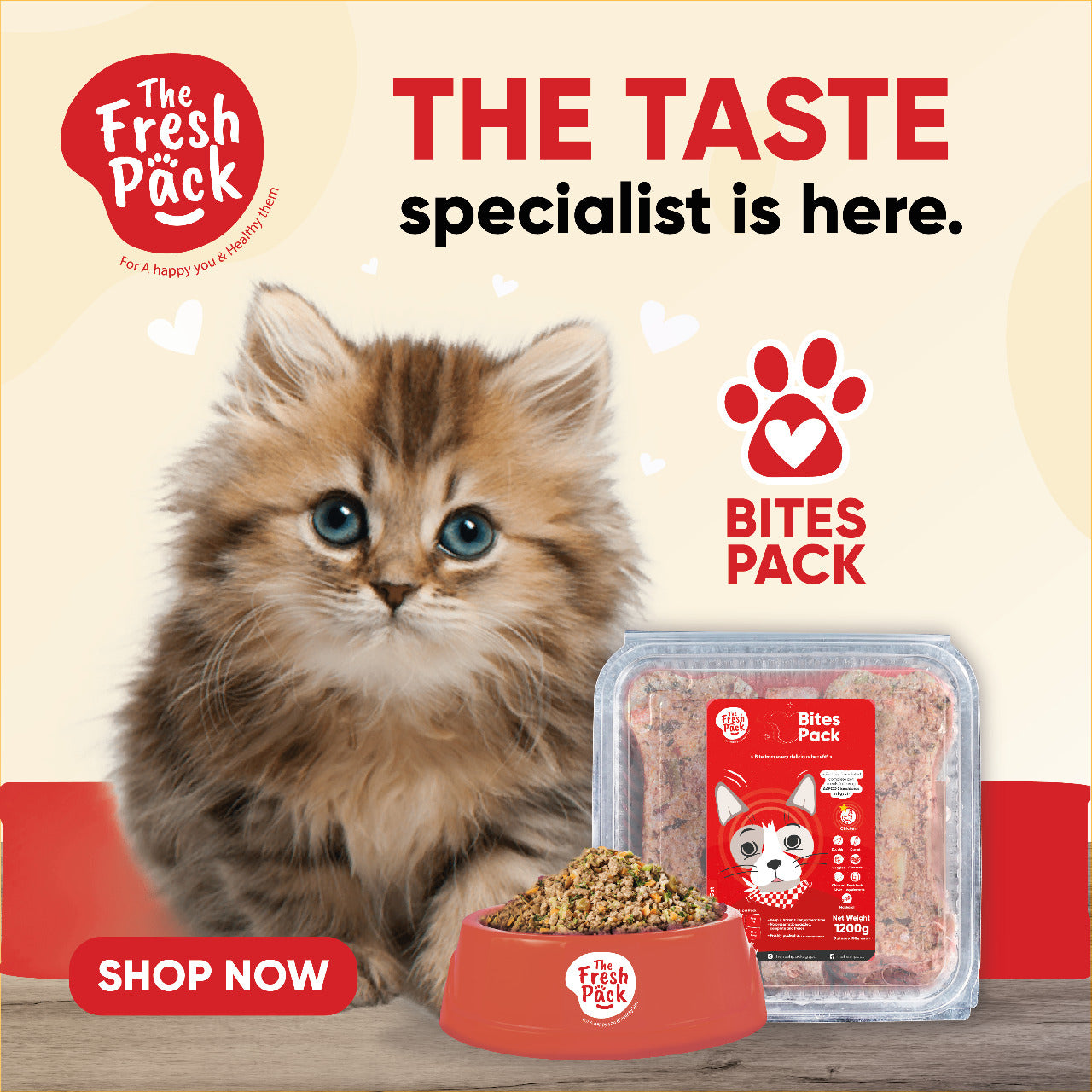 Bites Pack for cats  - Mixed Flavors - Best Fresh and Healthy Food  for Cats